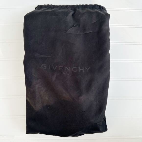 Givenchy 4G Monogram Canvas Slide Mules Black Gray Block Heel Sandals 40 - Picture 10 of 10